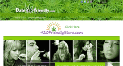 Desktop Screenshot of date420friendly.com